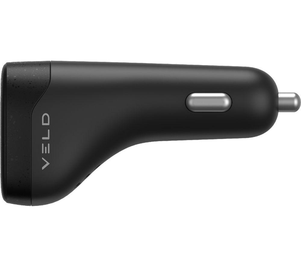 VELD VC100JB Super Fast 3-Port 100 W Car Charger image number 3 of 5