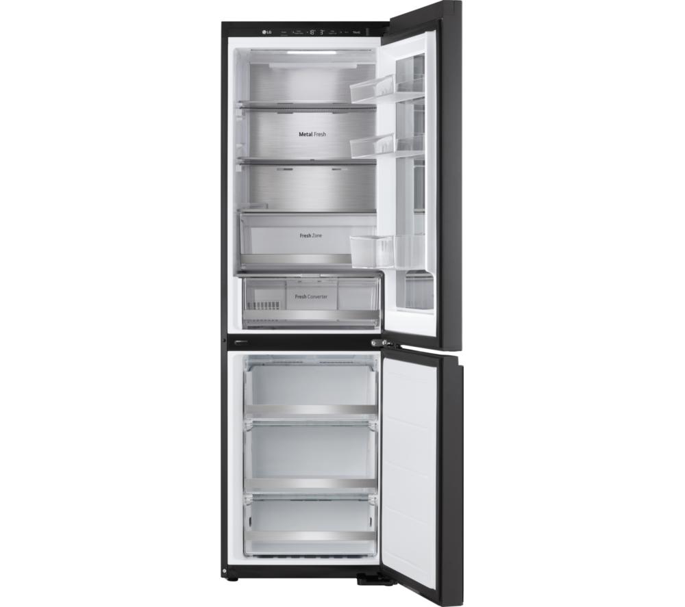 LG InstaView GBG5160CEV Smart 60/40 Fridge Freezer - Essence Black Steel image number 8 of 16