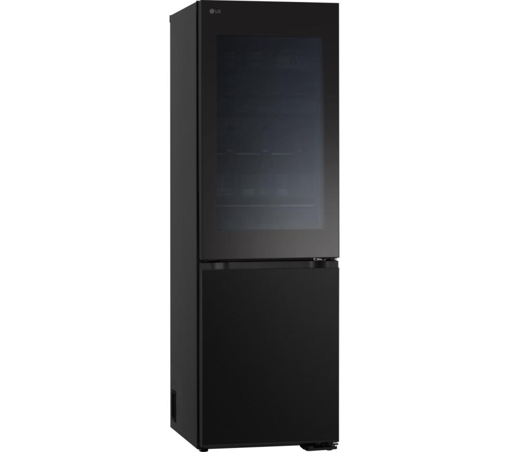 LG InstaView GBG5160CEV Smart 60/40 Fridge Freezer - Essence Black Steel image number 10 of 16