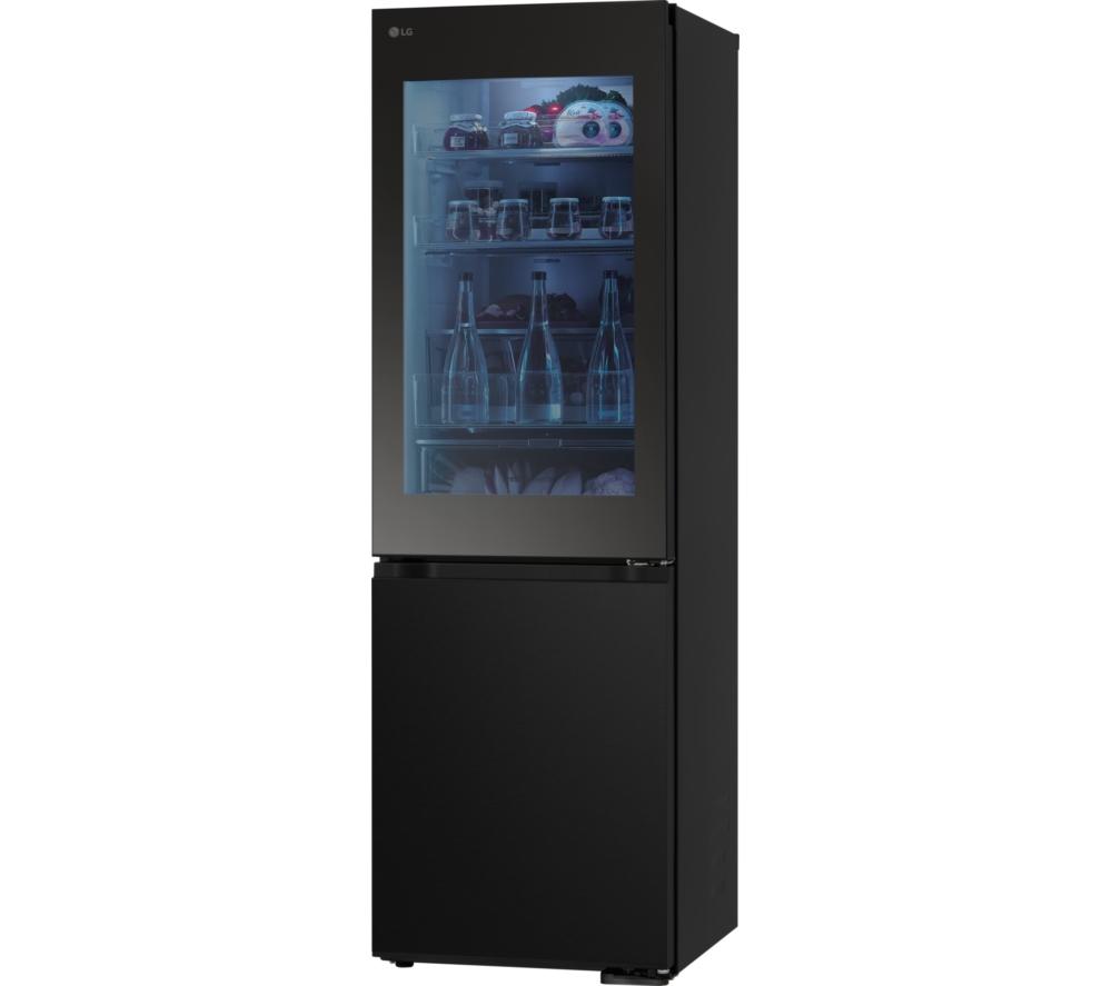 LG InstaView GBG5160CEV Smart 60/40 Fridge Freezer - Essence Black Steel image number 15 of 16