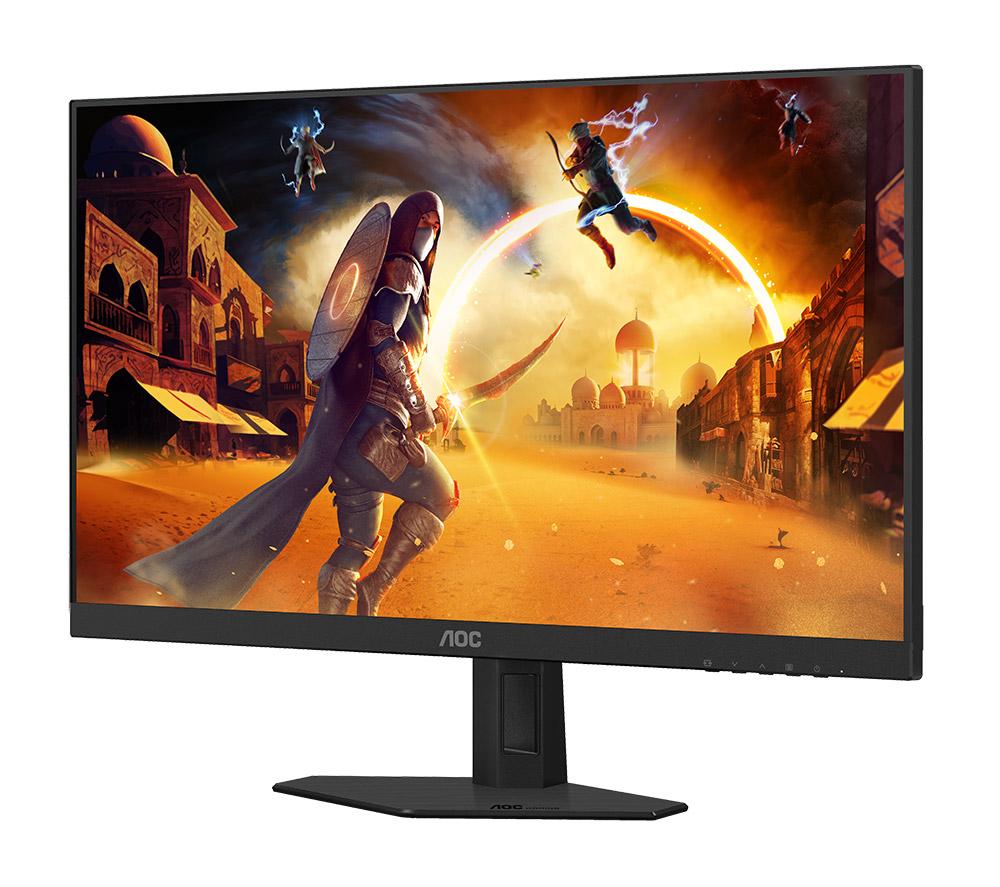 AOC 24G4HRE Full HD 24" IPS LCD Gaming Monitor - Black image number 5 of 12
