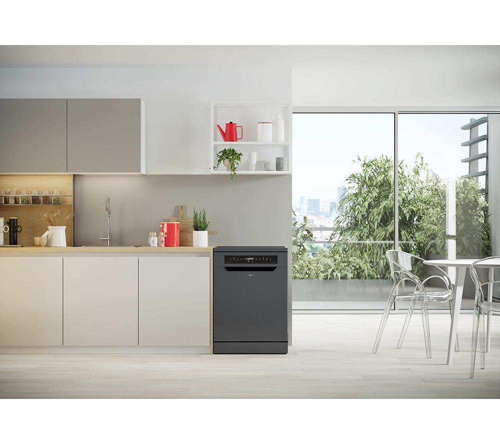 HOOVER H-Dish 700 HF 4A4S3PSA-80 Full-size WiFi-enabled Dishwasher - Anthracite image number 13 of 14