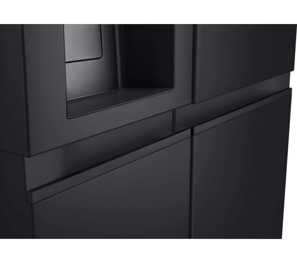 LG NatureFRESH GSLE91EVAB Smart Fridge Freezer - Essence Black Steel image number 10 of 16