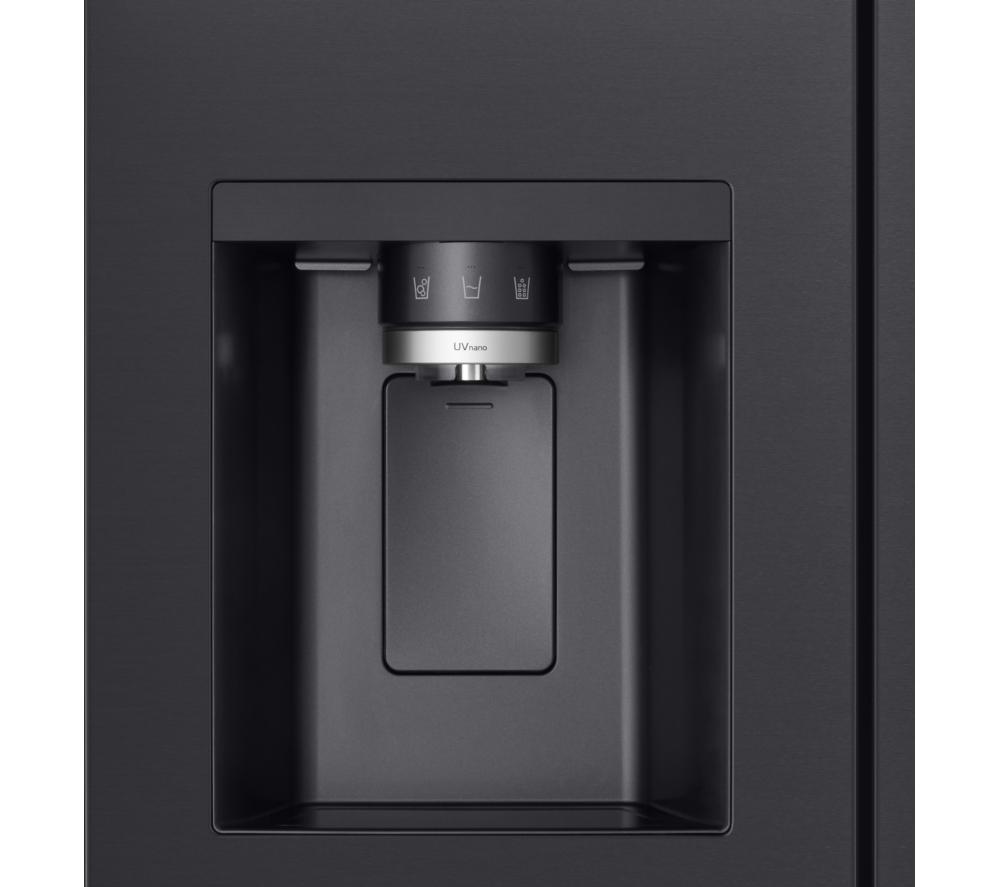 LG NatureFRESH GSLE91EVAB Smart Fridge Freezer - Essence Black Steel image number 11 of 16