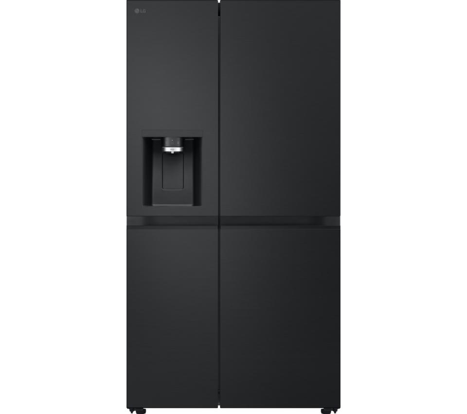 LG NatureFRESH GSLE81EPBD American-Style Smart Fridge Freezer - Essence Black Steel