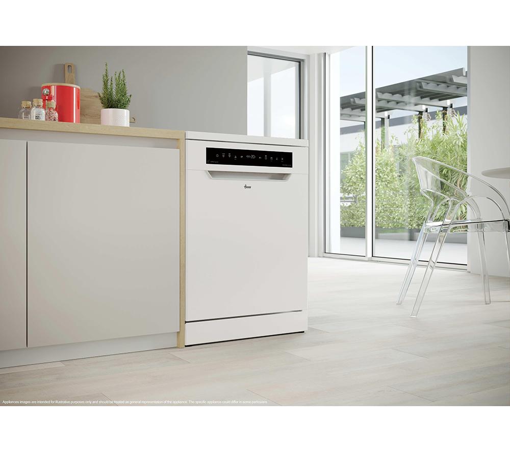 HOOVER H-Dish 500 HF 4B7F0W-80 Full-size WiFi-enabled Dishwasher - White image number 13 of 14