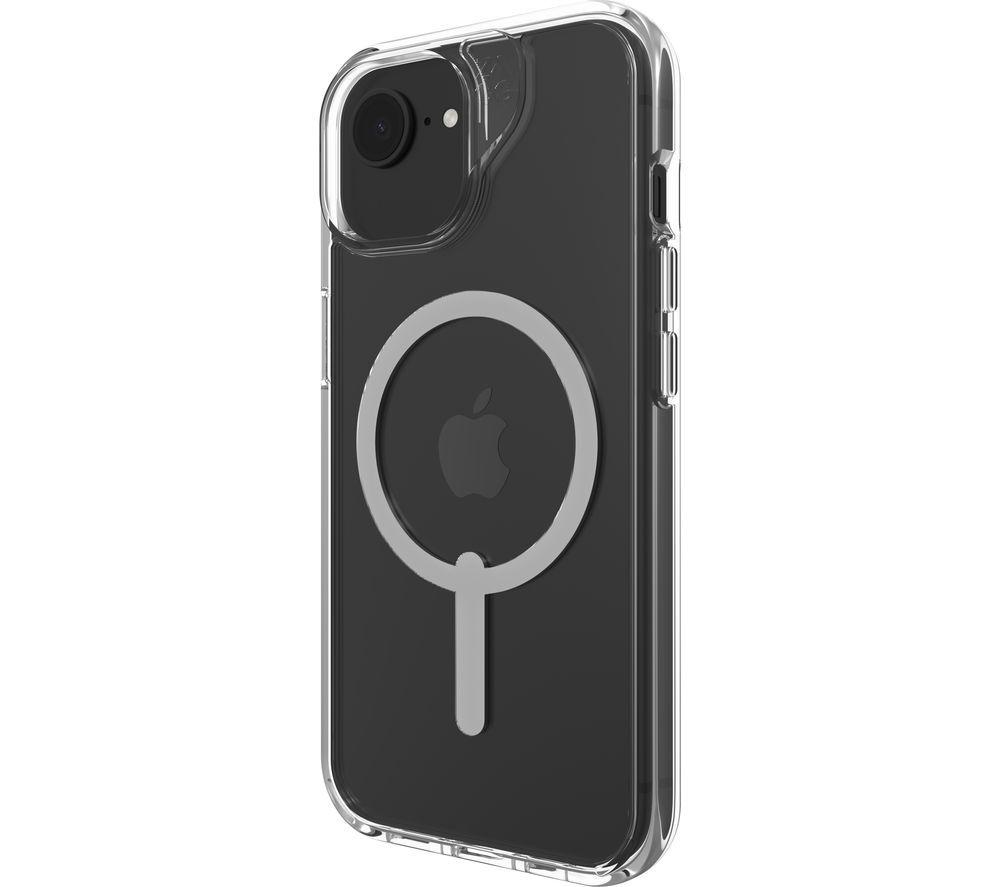 ZAGG Crystal Palace Snap iPhone 16e/15/14/13 Clear Case & Mophie 30 W USB Type-C Wall Charger Bundle image number 2 of 3
