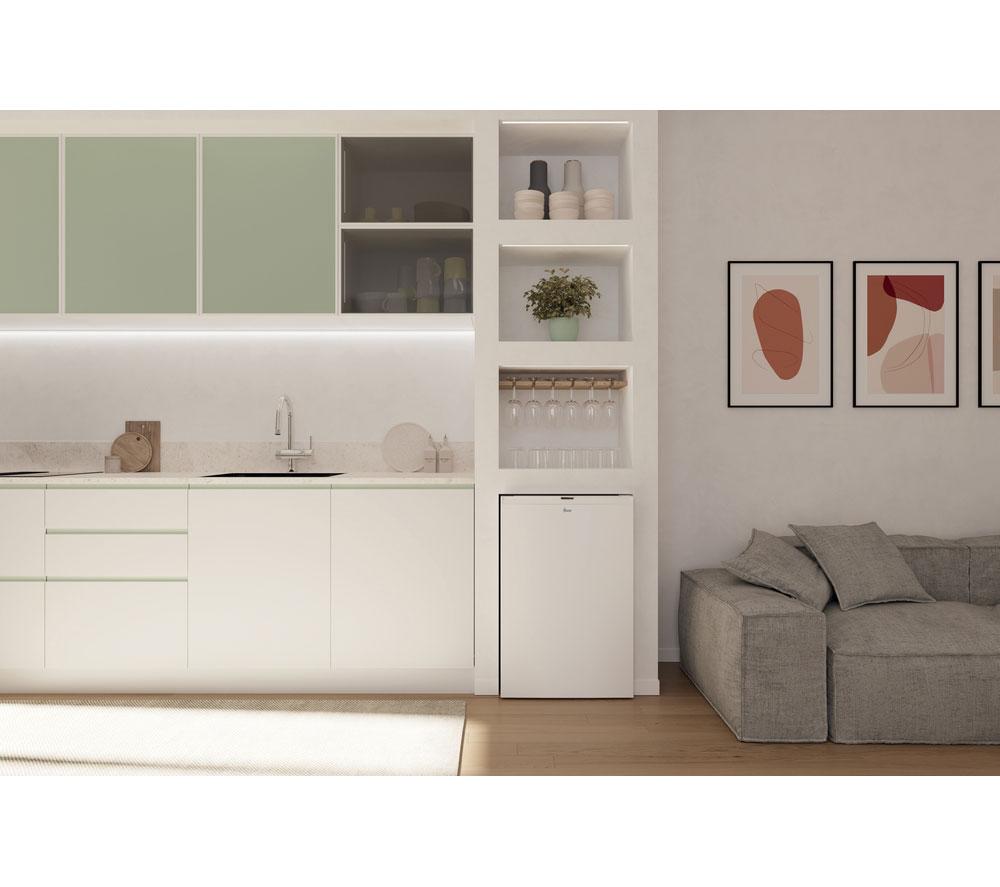 HOOVER H-Fridge 300 HONLQ2L58EWK Undercounter Fridge - White image number 8 of 10