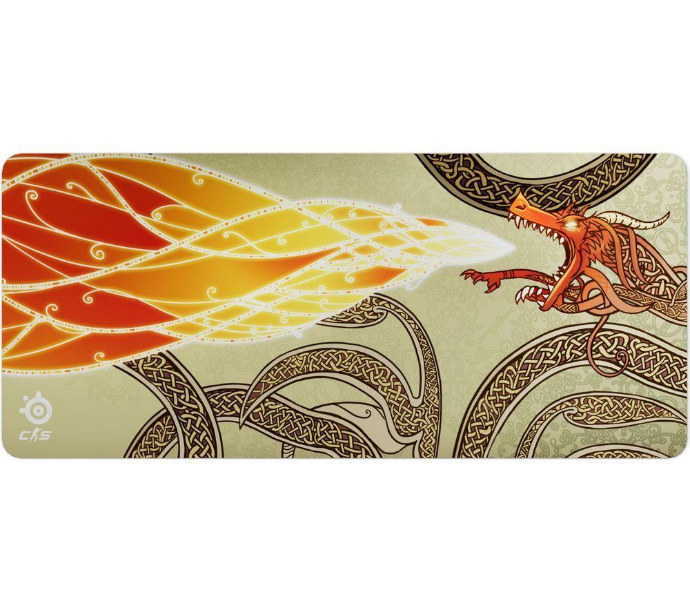 STEELSERIES QcK Gaming Mouse Mat - CS2 Dragon Lore Edition, XXL