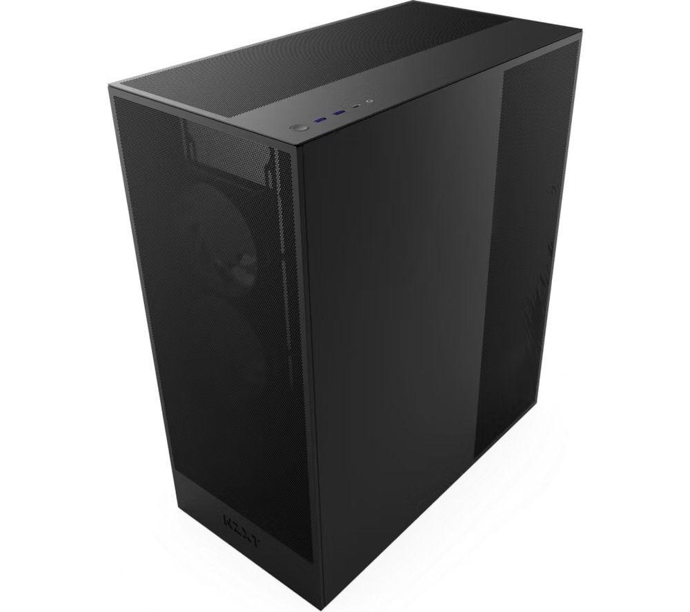 NZXT H7 Flow ATX Mid-Tower PC Case - Black image number 2 of 4