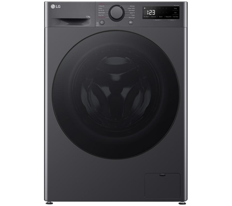 LG Series 4 AI Direct Drive F4Y513GBLN1 13 kg 1400 Spin Washing Machine - Slate Grey