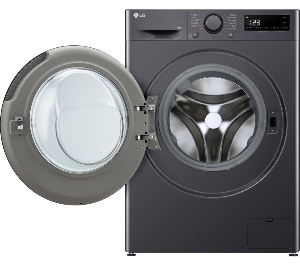 LG Series 4 AI Direct Drive F4Y513GBLN1 13 kg 1400 Spin Washing Machine - Slate Grey image number 18 of 43