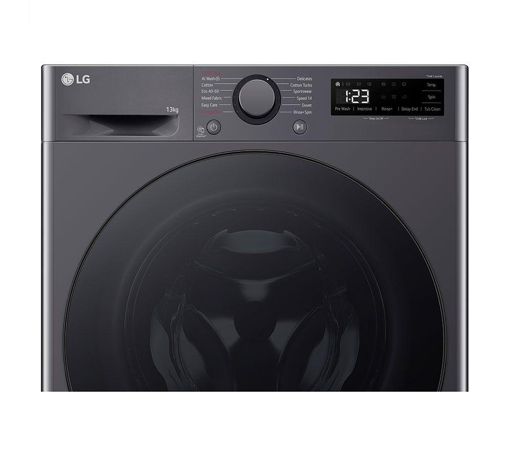 LG Series 4 AI Direct Drive F4Y513GBLN1 13 kg 1400 Spin Washing Machine - Slate Grey image number 32 of 43