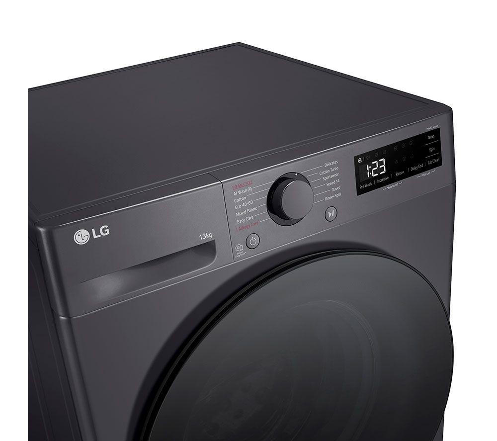 LG Series 4 AI Direct Drive F4Y513GBLN1 13 kg 1400 Spin Washing Machine - Slate Grey image number 38 of 43