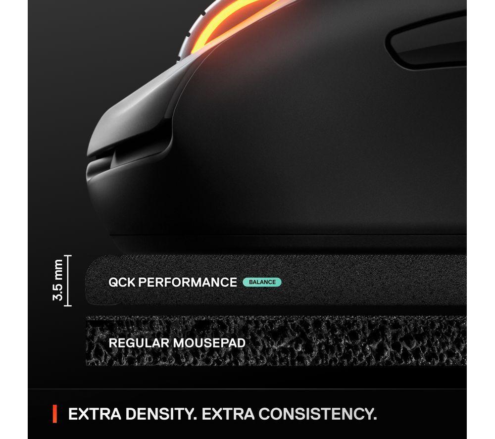 STEELSERIES QcK Performance Balance Gaming Mouse Mat - Black, Large image number 5 of 5