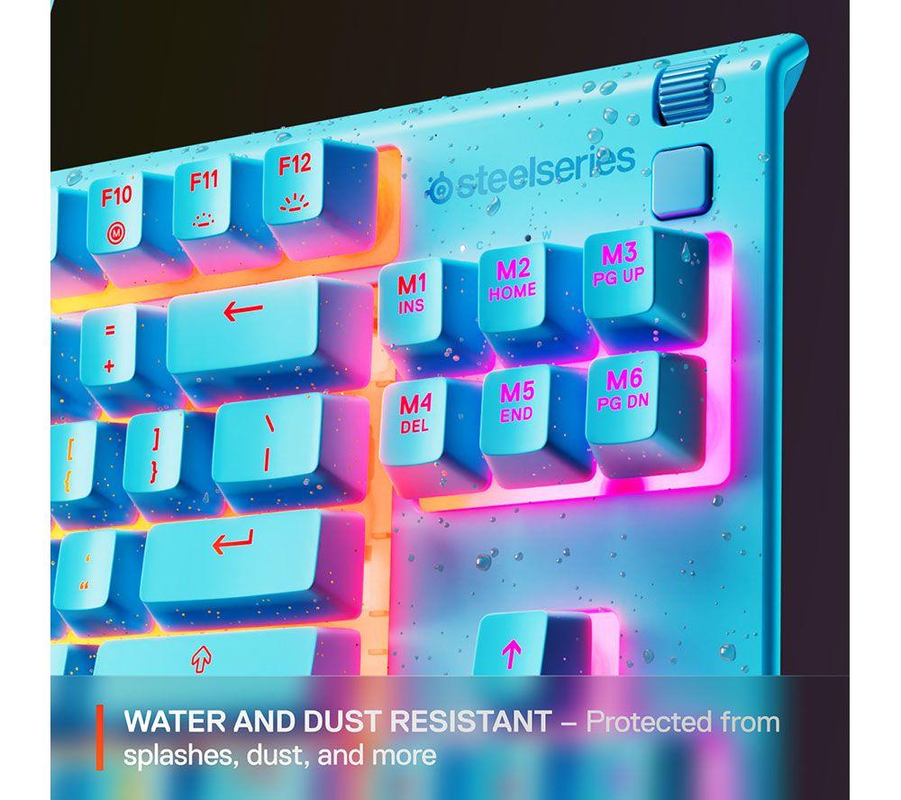 STEELSERIES Apex 3 TKL Gaming Keyboard - Aqua image number 4 of 6