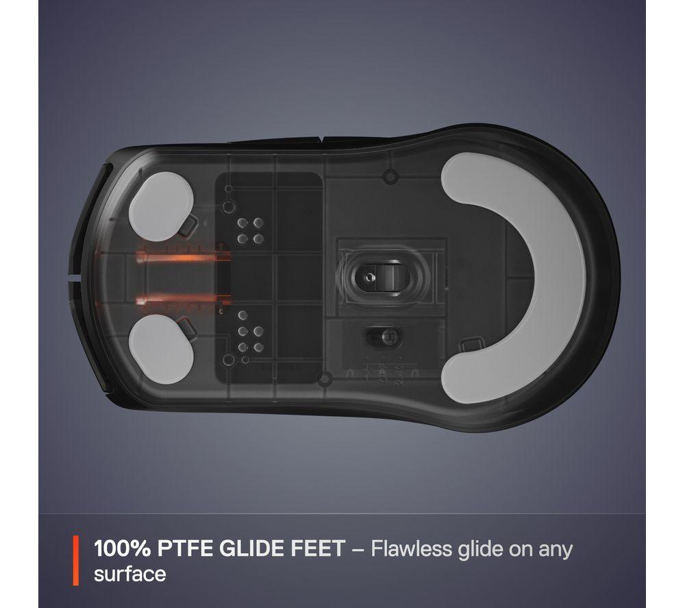 STEELSERIES Rival 3 Gen 2 Wireless Optical Gaming Mouse - Black image number 3 of 8