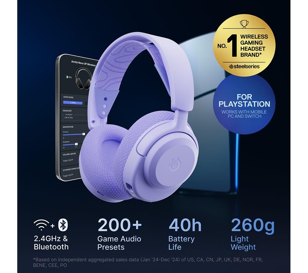 Buy STEELSERIES Arctis Nova 3P Wireless PS5 Gaming Headset