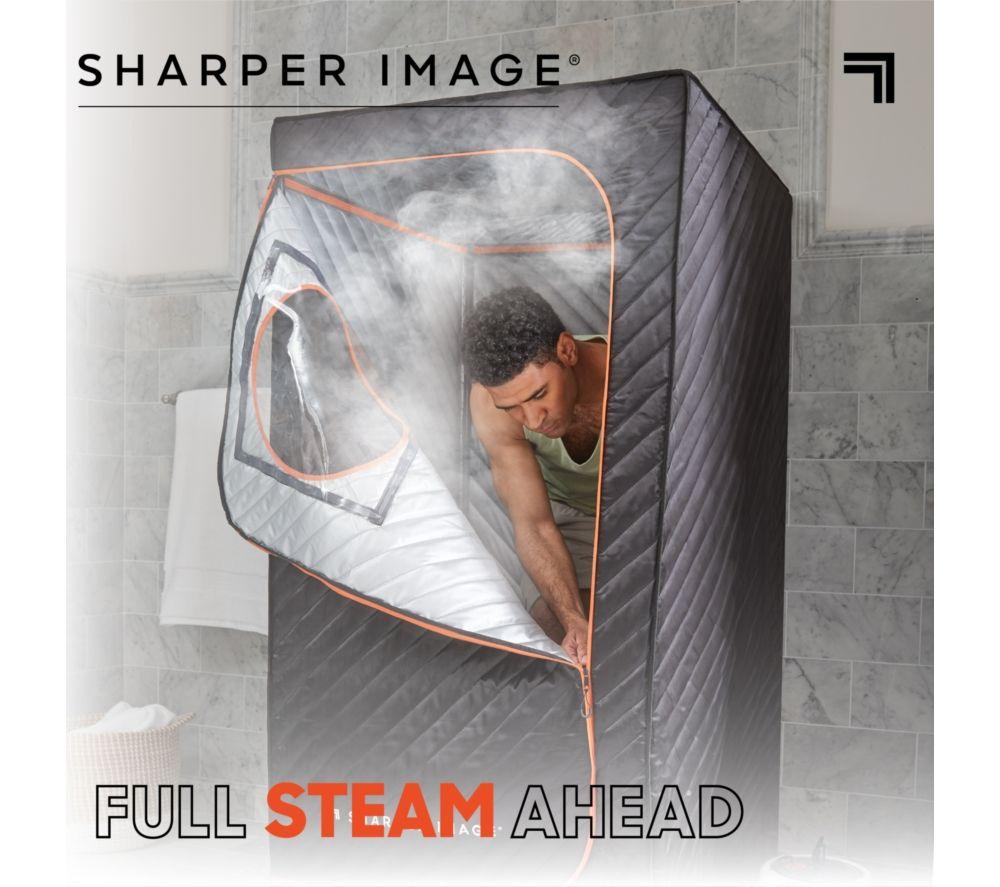 SHARPER IMAGE Portable Steam Sauna - Black image number 5 of 7