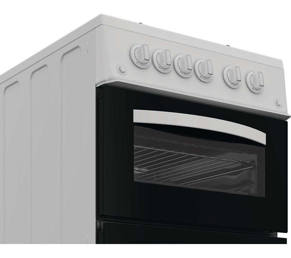 INDESIT ITG5GMW 50 cm Gas Cooker - White image number 5 of 5