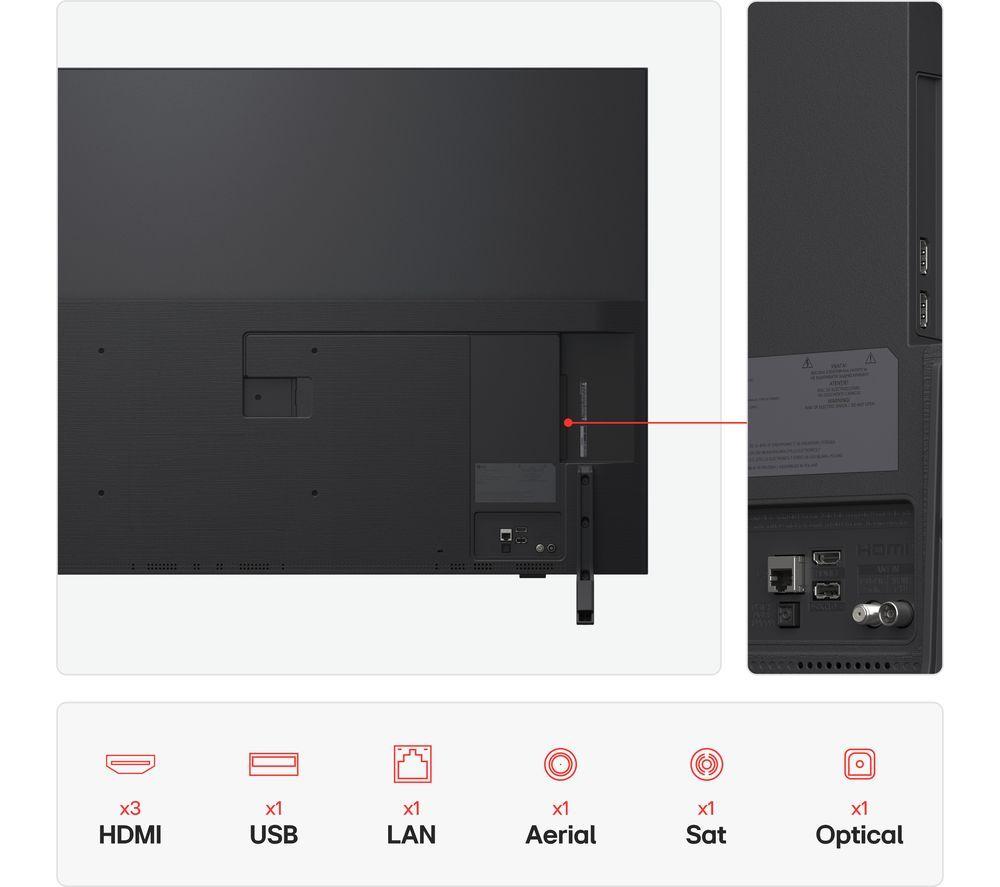LG QNED82 43" QNED AI 4K HDR Smart TV 2025 - 43QNED82A6B image number 4 of 6