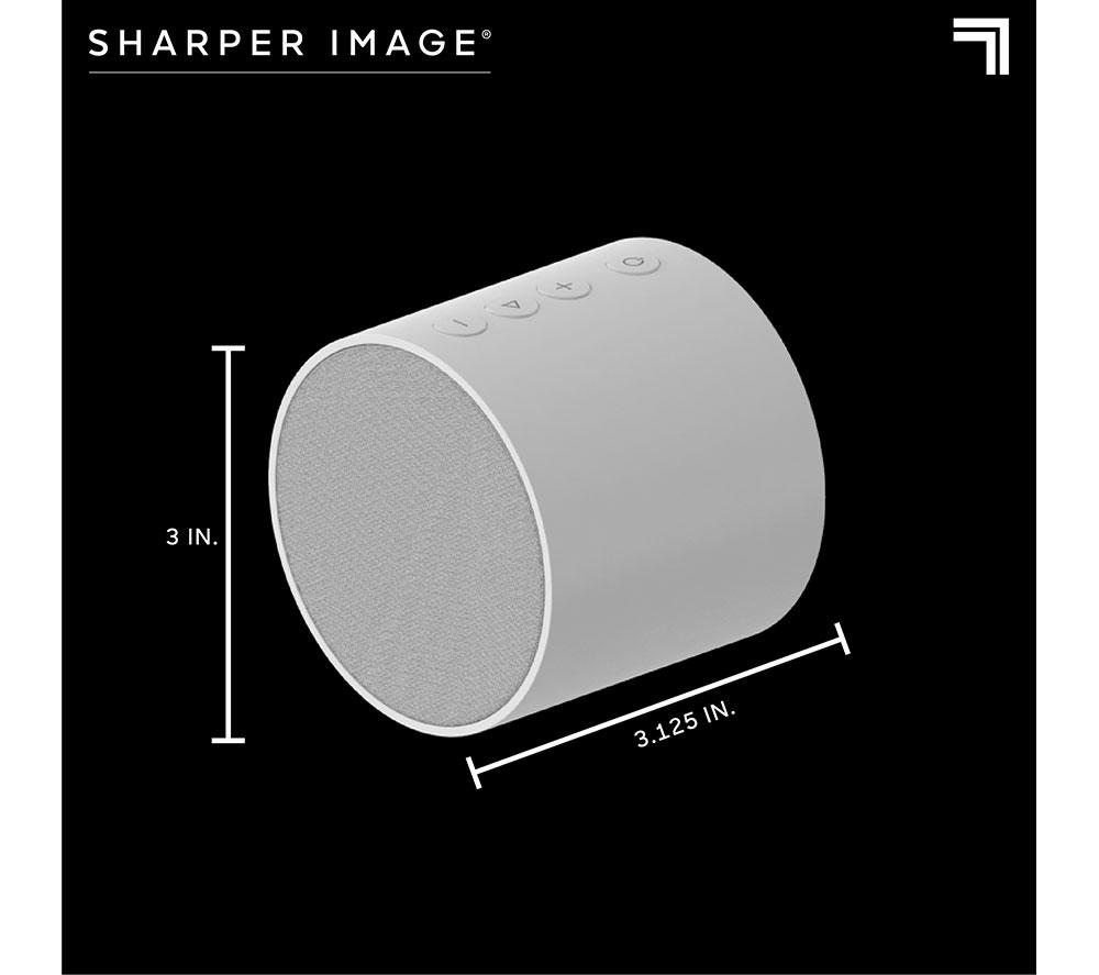SHARPER IMAGE Shower Bluetooth Speaker with Magnetic Mount - White image number 6 of 6