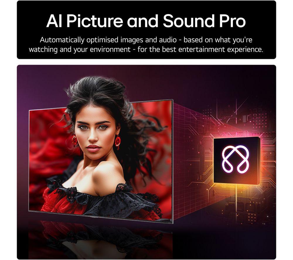 LG QNED87 65" QNED evo AI 4K HDR Smart TV 2025 - 65QNED87A6 image number 4 of 10