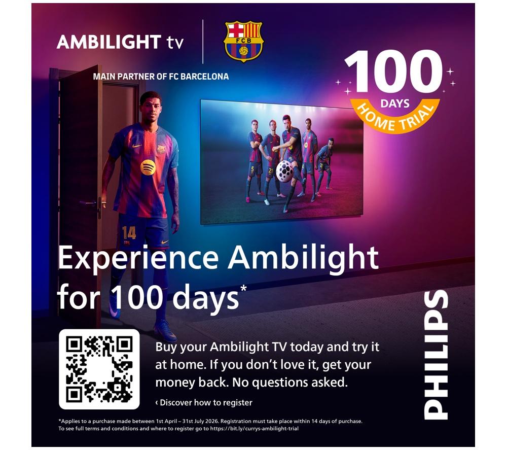 PHILIPS Ambilight 50PUS8000/05 50" Smart 4K Ultra HD HDR LED TV image number 12 of 12