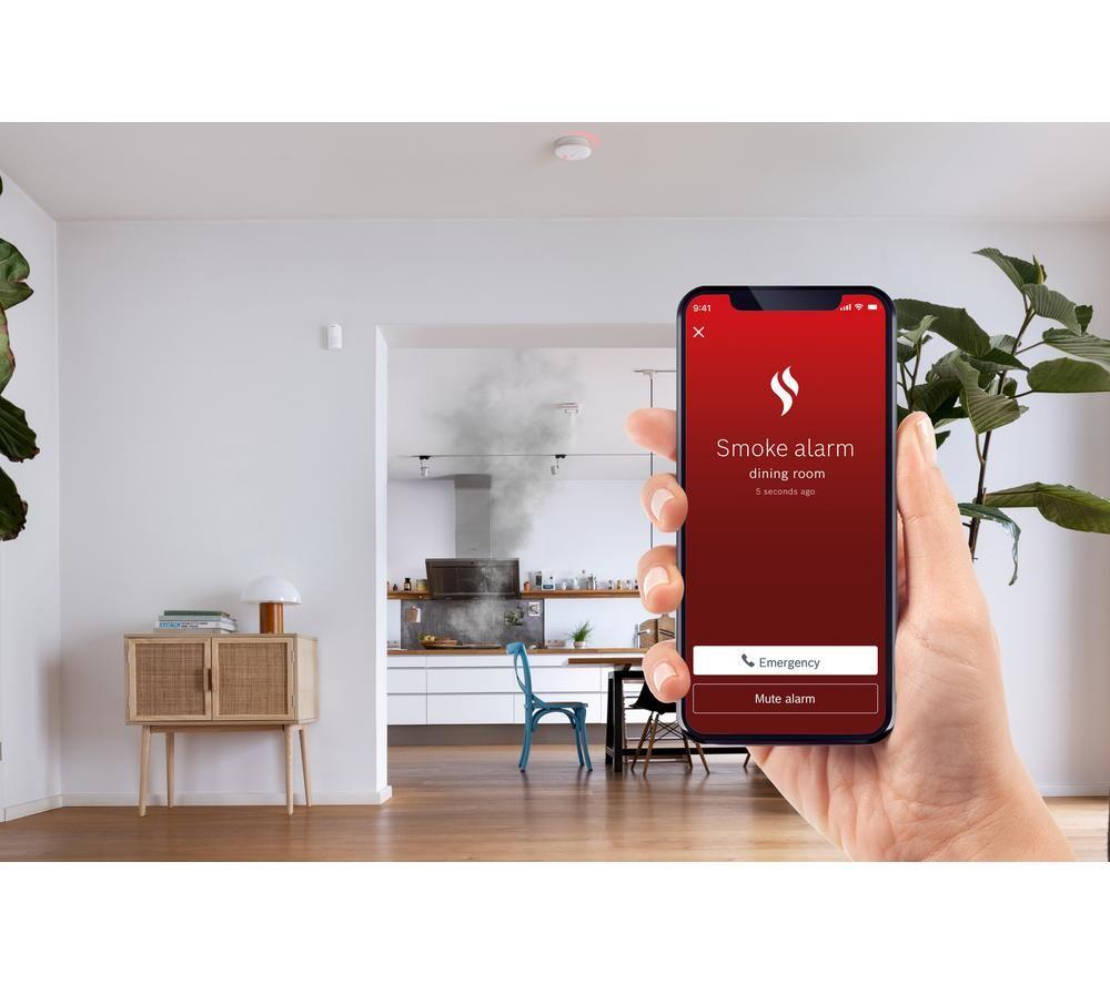 BOSCH Smart Home BSD-2 Smoke Detector - White image number 3 of 8