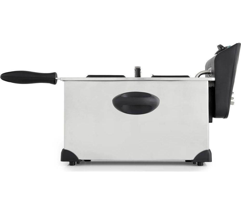 MORPHY RICHARDS Clear View 482000 Deep Fryer - Silver & Black image number 4 of 15