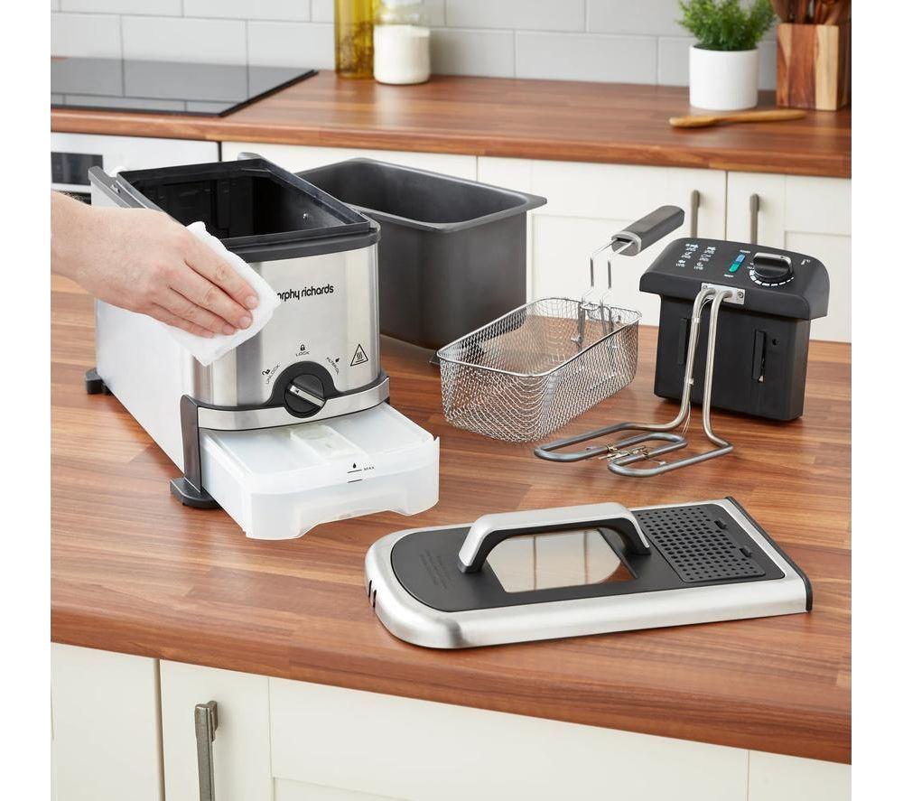 MORPHY RICHARDS Filter Pro 482001 Deep Fryer - Black & Silver image number 7 of 15