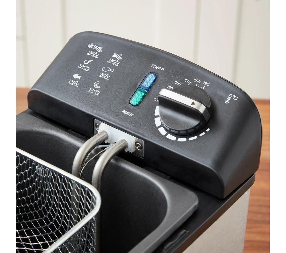 MORPHY RICHARDS Filter Pro 482001 Deep Fryer - Black & Silver image number 12 of 15