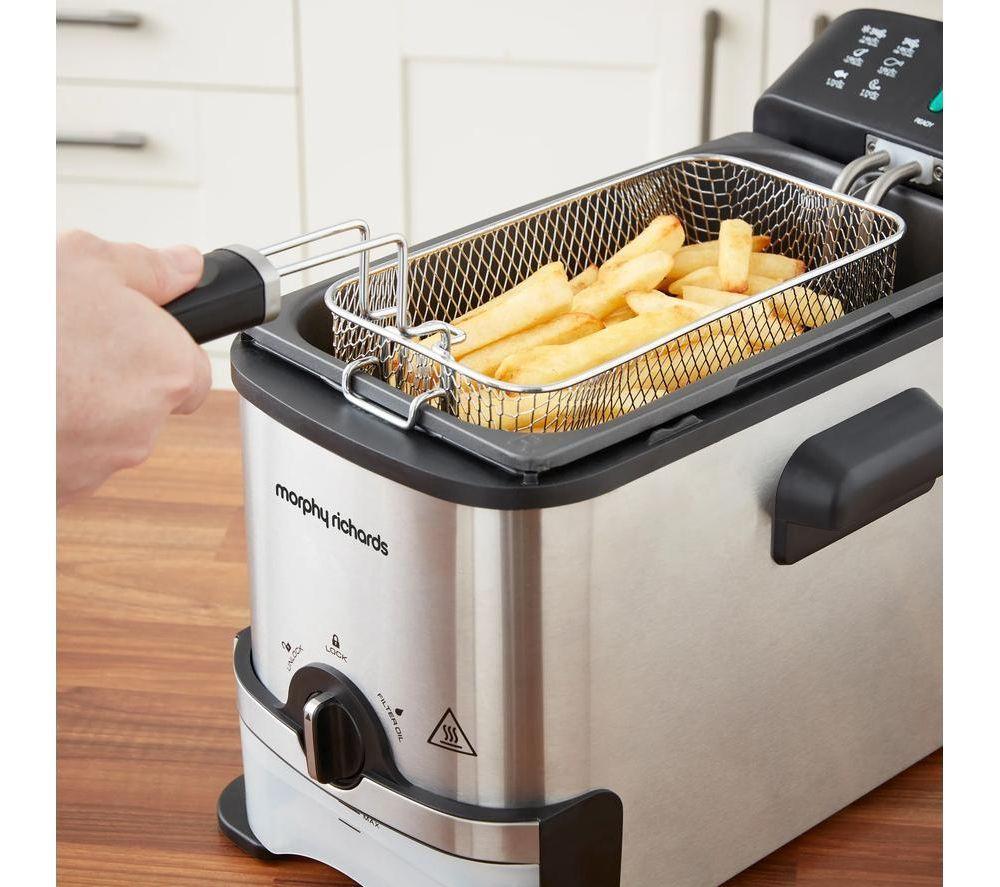 MORPHY RICHARDS Filter Pro 482001 Deep Fryer - Black & Silver image number 14 of 15
