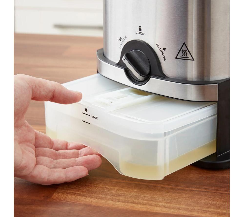 MORPHY RICHARDS Filter Pro 482001 Deep Fryer - Black & Silver image number 15 of 15