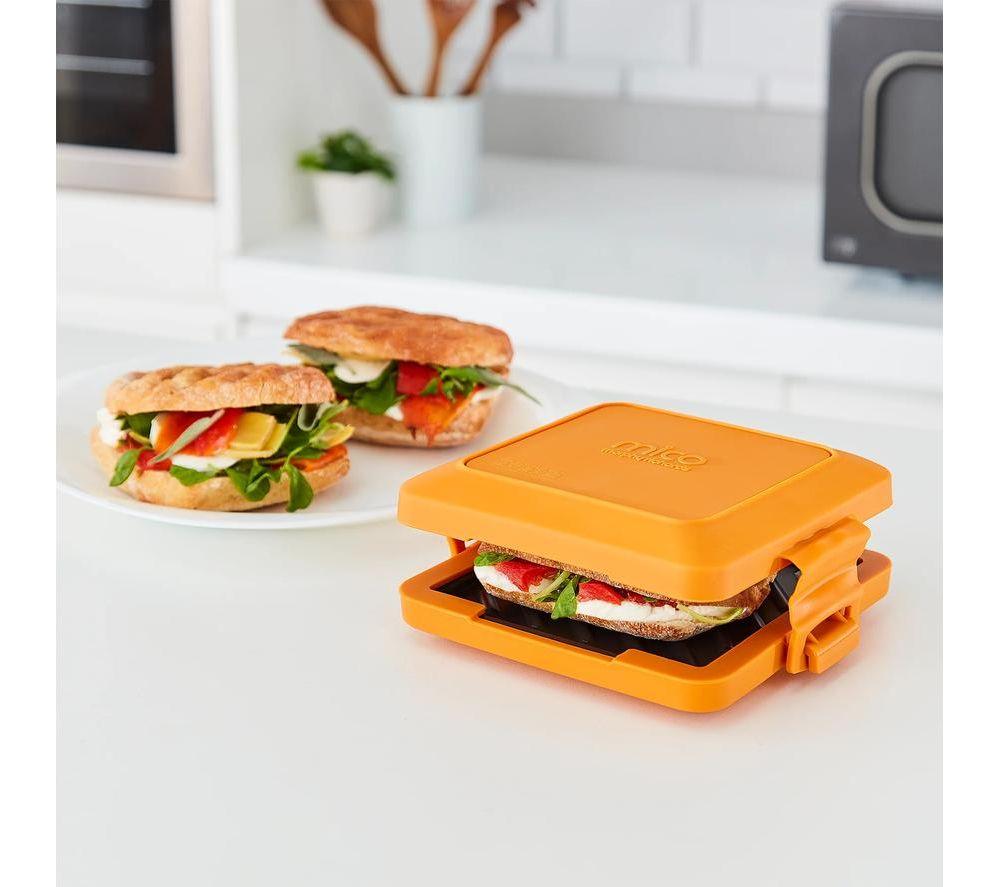 MORPHY RICHARDS Mico Microwave Toastie Maker - Orange image number 7 of 11