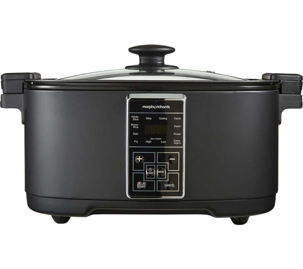 Morphy Richards 10-In-1 Multicooker - Black, Black
