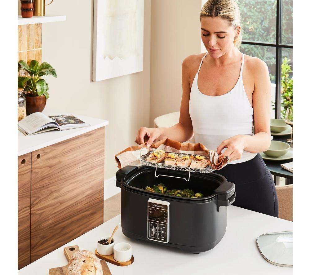 Buy MORPHY RICHARDS 10-in-1 Multicooker Black Currys