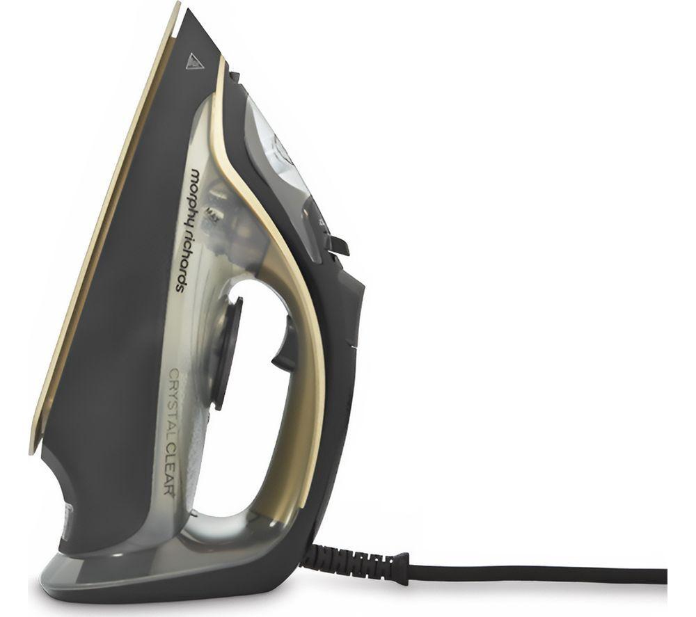 Morphy Richards Crystal Clear 2400W Steam Iron  Black/Gold - La Redoute - Image 11