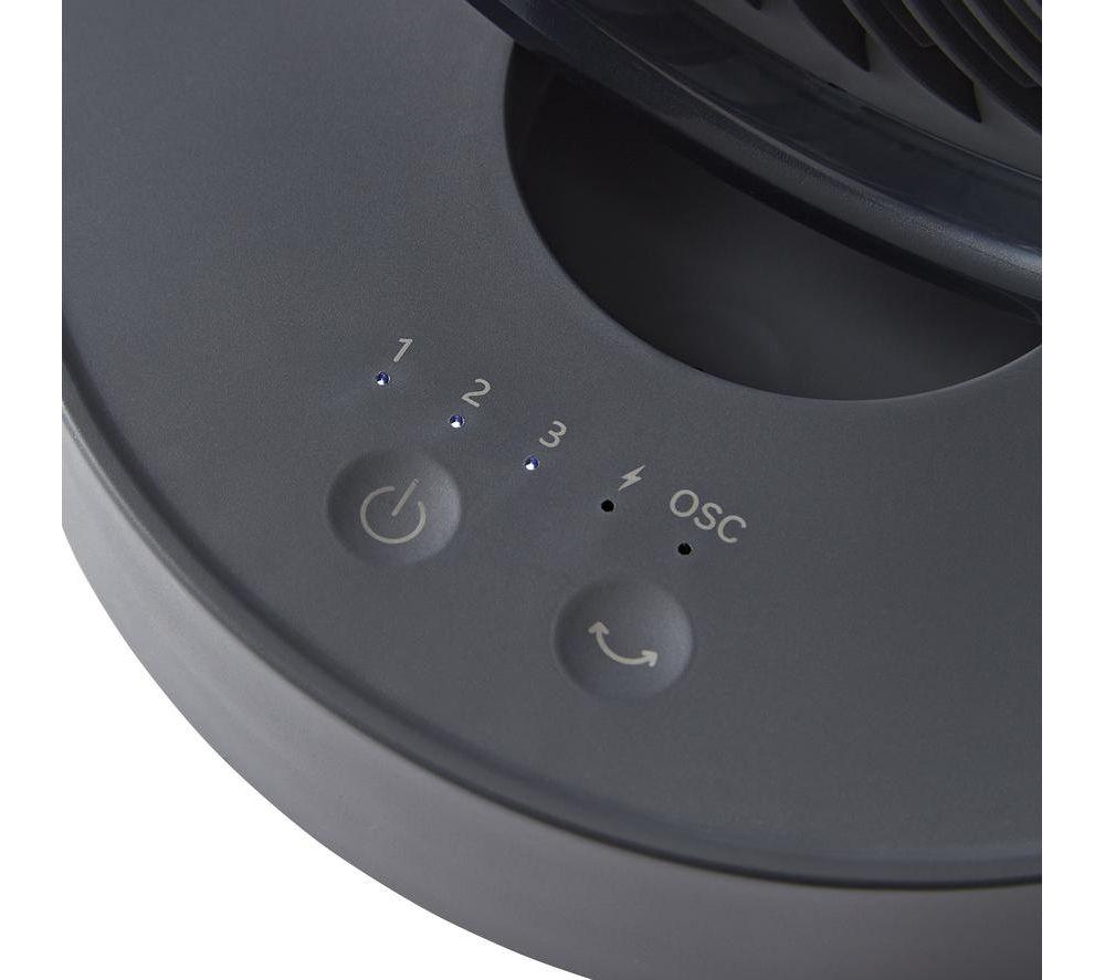 MORPHY RICHARDS Air Flex Portable 6&rdquo; Rechargeable USB Desk Fan - Grey image number 4 of 12
