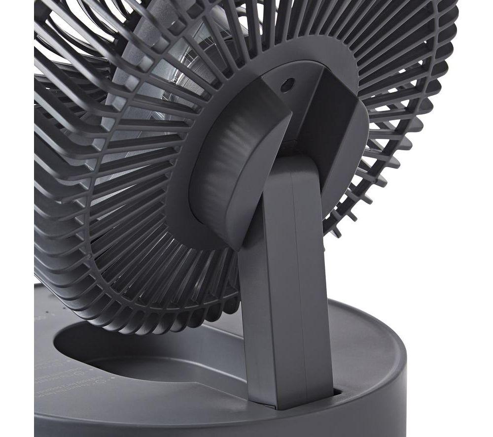 MORPHY RICHARDS Air Flex Portable 6&rdquo; Rechargeable USB Desk Fan - Grey image number 5 of 12