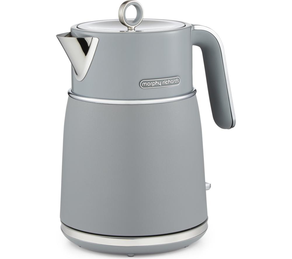 Morphy Richards Unisex Grey Signature Matt Kettle In - Image 9