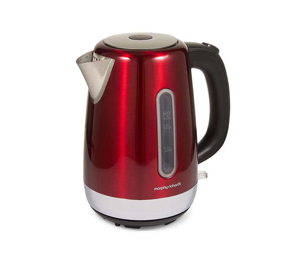 MORPHY RICHARDS Equip 102785 Jug Kettle - Metallic Red image number 2 of 8