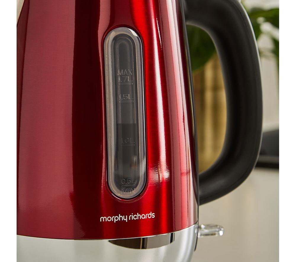 MORPHY RICHARDS Equip 102785 Jug Kettle - Metallic Red image number 8 of 8