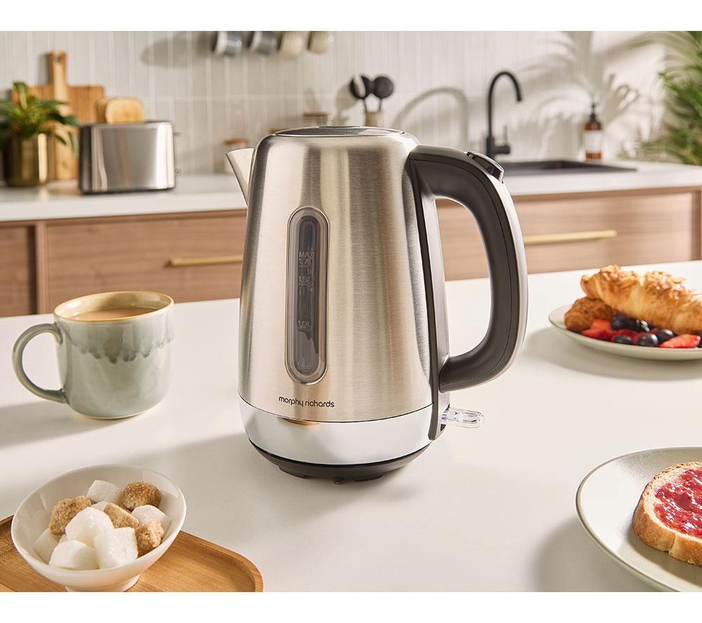 MORPHY RICHARDS Equip 102786 Jug Kettle - Silver image number 3 of 10