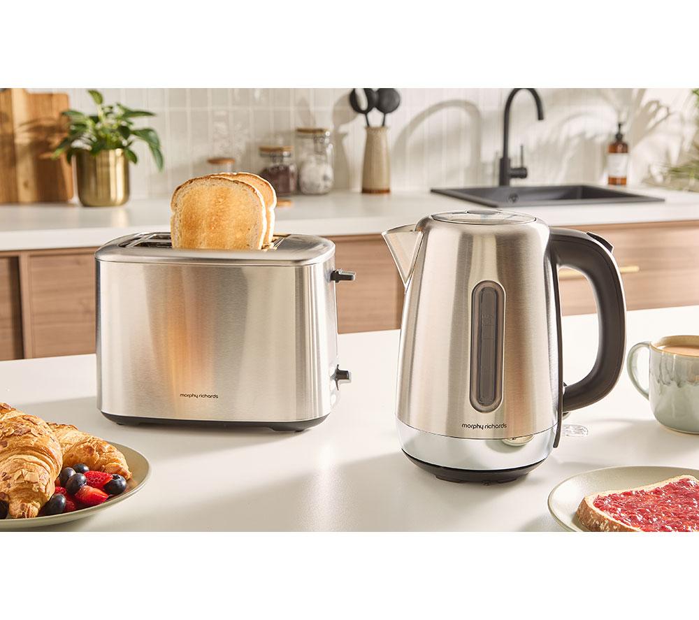 MORPHY RICHARDS Equip 102786 Jug Kettle - Silver image number 4 of 10