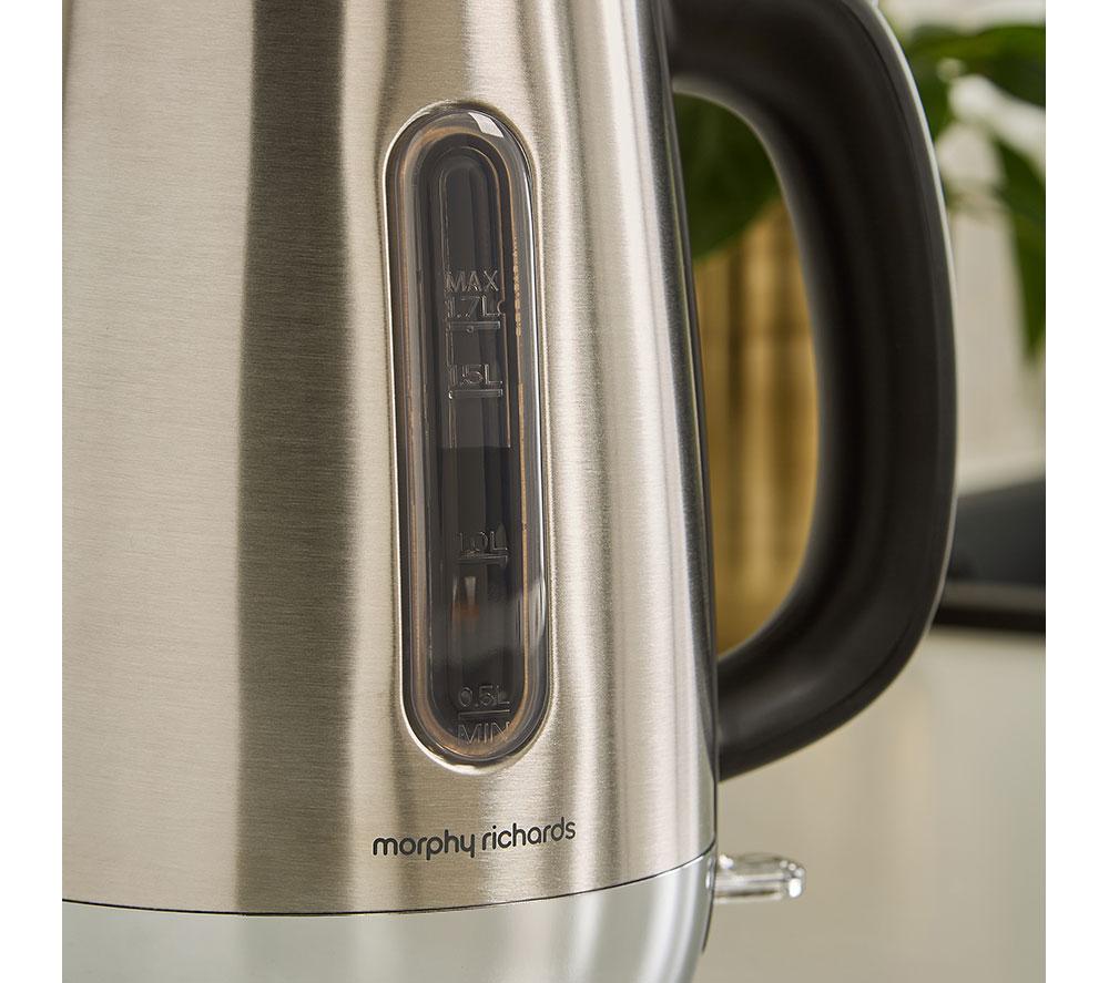 MORPHY RICHARDS Equip 102786 Jug Kettle - Silver image number 8 of 10