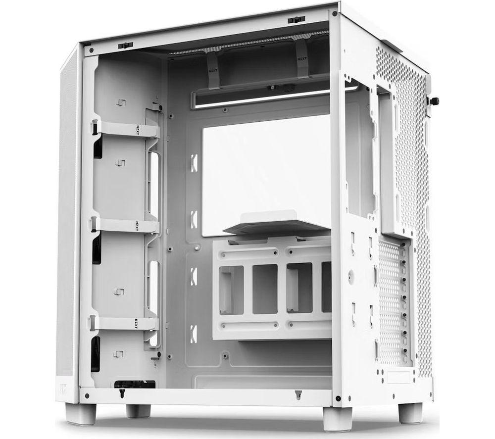 NZXT H6 FLOW ATX Mid-Tower PC Case - White image number 3 of 4