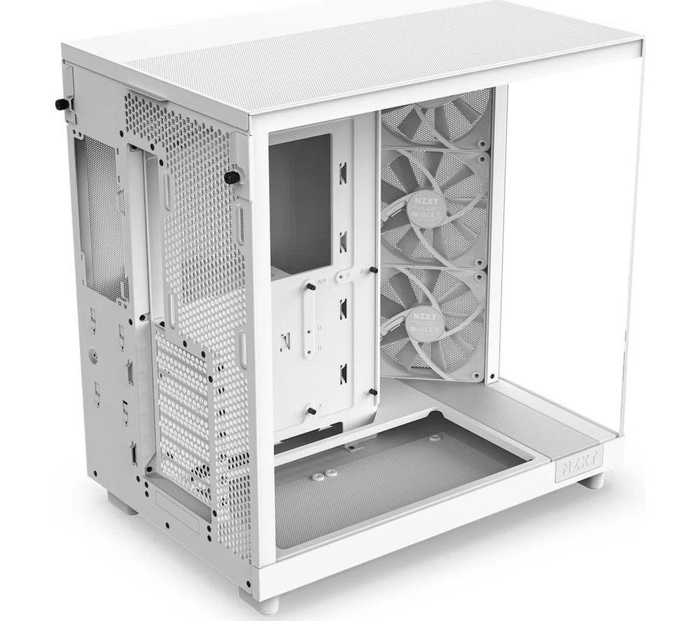 NZXT H6 FLOW ATX Mid-Tower PC Case - White image number 4 of 4