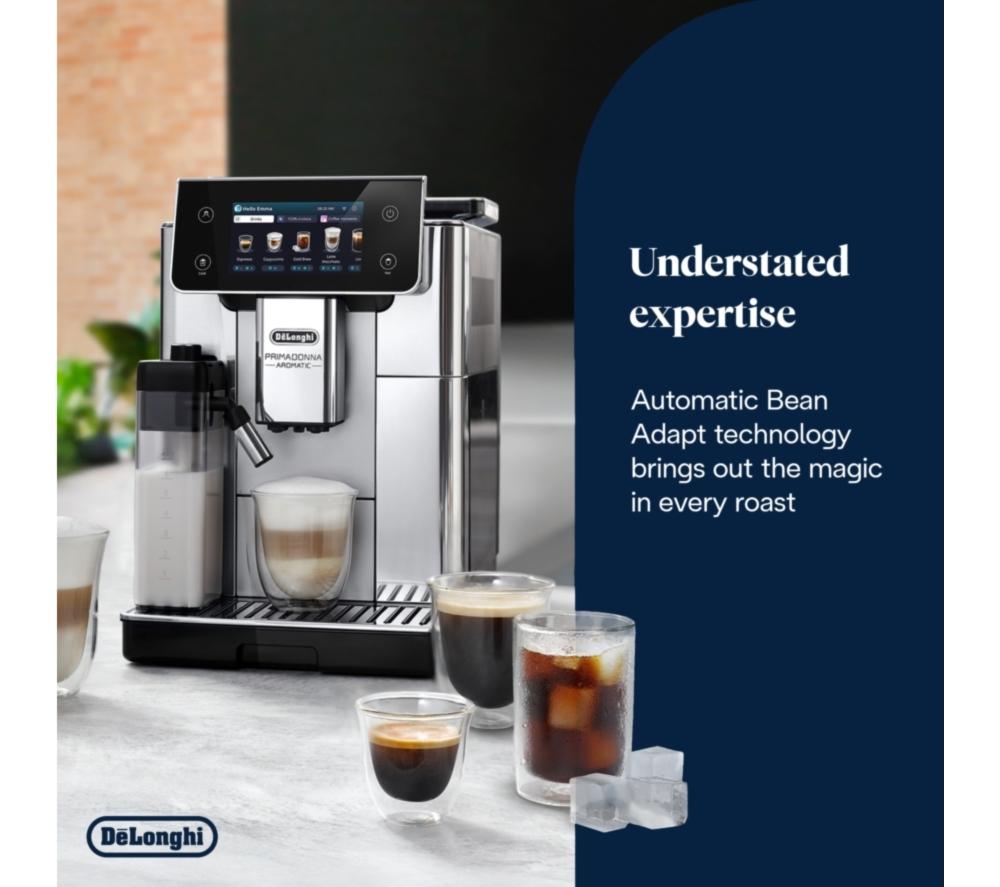 Buy DELONGHI Prima Donna Aromatic ECAM630.75.TSM Smart Bean to Cup