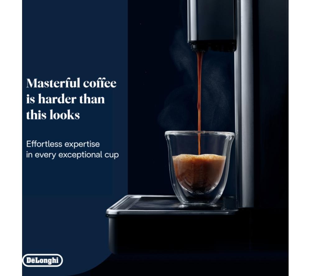 DELONGHI Prima Donna Aromatic ECAM630.75.TSM Smart Bean to Cup Coffee Machine - Silver image number 7 of 11